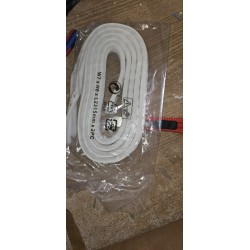 Beli aluminijumski okvir para kliznih vrata IKEA PAX sa pripadajućom šinom dimenzija 200x236 cm