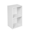 UrbnLiving polica, 2 odeljka, bela, 30x23.5x53.6cm | Outlet BGD