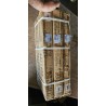 UrbnLiving polica, 2 odeljka, bela, 30x23.5x53.6cm | Outlet BGD