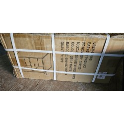 UrbnLiving polica, 2 odeljka, bela, 30x23.5x53.6cm | Outlet BGD