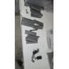 Stefanplast Libera polica sa fiokama, srebrna, 40x40x80cm | Outlet BGD