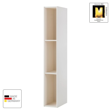 Anzio I zidna polica, mat bela, 16.3x108x28.3 cm | Outlet BGD