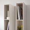 Anzio I zidna polica, mat bela, 16.3x108x28.3 cm | Outlet BGD