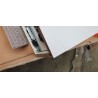 Anzio I zidna polica, mat bela, 16.3x108x28.3 cm | Outlet BGD