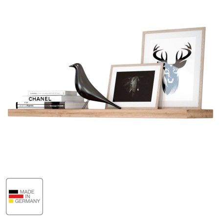 Fredriks Rya zidna polica, dekor hrasta, 110x4.4x24 cm | Outlet BGD