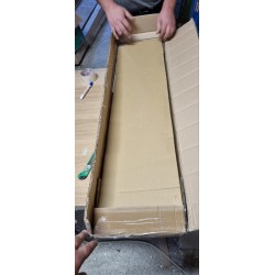Fredriks Rya zidna polica, dekor hrasta, 110x4.4x24 cm | Outlet BGD