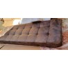 Loftscape Clyde klupa, mikrofiber/čelik, 140x93x61 cm | Outlet BGD