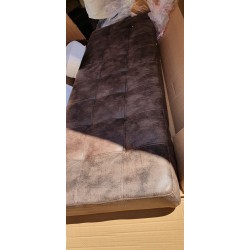 Detalj mikrofiber presvlake na Clyde klupi