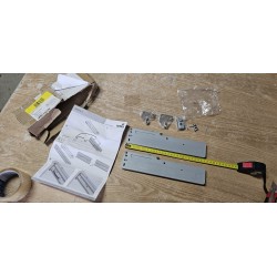 Hettich TopLine L Silent System sivi set od dva amortizera za tiho zatvaranje kliznih vrata plakara