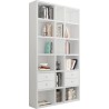 Emporior XI polica, visoki sjaj bela, 120x221x33cm | Outlet BGD