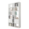 Emporior XI polica, visoki sjaj bela, 120x221x33cm | Outlet BGD