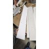 Moderna polica u dve pozicije, 35 x 15 x 92.5cm, bela | Outlet BGD