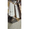 Moderna polica u dve pozicije, 35 x 15 x 92.5cm, bela | Outlet BGD
