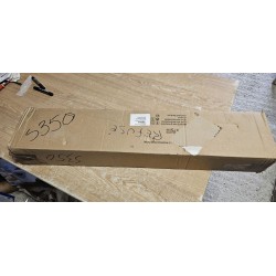 Moderna polica u dve pozicije, 35 x 15 x 92.5cm, bela | Outlet BGD