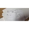 Leaf III vertikalna polica, mat bela, 66x126x33 cm | Outlet BGD