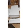 Leaf III vertikalna polica, mat bela, 66x126x33 cm | Outlet BGD