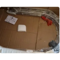Trpezarijska stolica Amado veštačka koža hrom