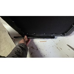 Tepper-Efka Sport Auto Sedište NK – Crna Koža/Siva Tkanina, Podesiv Naslon | Outlet BGD
