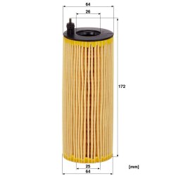 MANN-FILTER HU 721/5 x Filter za Ulje | Outlet BGD