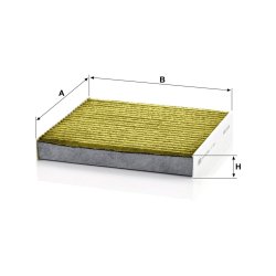 MANN-FILTER FP 1919 Filter Kabine – Vazduh Unutrašnjeg Prostora | Outlet BGD