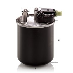 MANN-FILTER WK 820/14 Filter za Gorivo | Outlet BGD