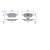 BOSCH 0 986 424 021 Komplet Kočionih Pločica – Disk Kočnica | Outlet BGD