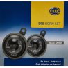 Komplet od dve Hella S90 univerzalne automobilske disk sirene od 12V