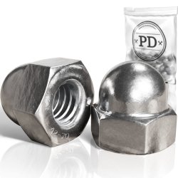 PD M16 Matice za Felne A2 Nerđajući Čelik DIN 1587 – Set od 8 | Outlet BGD
