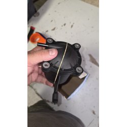 Originalni PURFLUX FC502 dizel filter goriva sa crnim kućištem