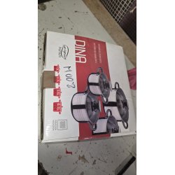 San Ignacio Dina Set Posuđa 8 Delova | Inox | Za Indukciju