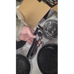 Herzberg HG-8054 Crni Set 11/1 | Mermerni Premaz | Za Indukciju I Outlet Bgd