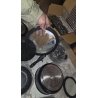 Herzberg HG-8054 Crni Set 11/1 | Mermerni Premaz | Za Indukciju I Outlet Bgd