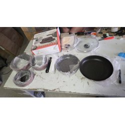Pradel Premium Set Posuđa 8 Delova | ILAG Kamena Obloga | Crvena
