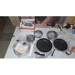 Pradel Premium Set Posuđa 8 Delova | ILAG Kamena Obloga | Siva
