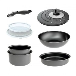 Battrinox IDEO Set Posuđa 8 Delova | Sa Wokom | Za Indukciju