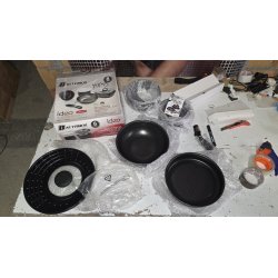 Battrinox IDEO Set Posuđa 8 Delova | Sa Wokom | Za Indukciju