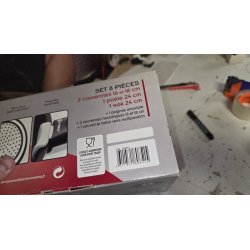 Battrinox IDEO Set Posuđa 8 Delova | Sa Wokom | Za Indukciju