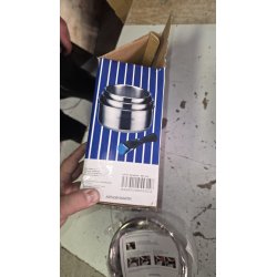 Arthur Martin Inox Set Kaserola 3 kom | 16/18/20 cm | Za Indukciju | OutletBGD