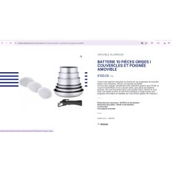 Arthur Martin Set Posuđa 10 Delova | Povoljna Kupovina | Za Indukciju i Rernu | OutletBGD