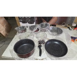 Herzberg HG-5000 Set 10/1 | Bordo | Otporno na Metalni Pribor I Outlet Bgd