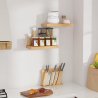 Feihorrm zidne plutajuće police 40 cm– set od 2 kom • moderni | Outlet BGD