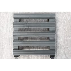 Metafranc podloga sa točkićima za saksije Ø30 cm – 60 kg, siva | Outlet BGD