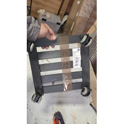 Metafranc podloga sa točkićima za saksije Ø30 cm – 60 kg, siva | Outlet BGD