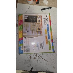 2 u 1 edukativna drvena tabla sa abakusom i satom | Outlet BGD