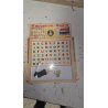 2 u 1 edukativna drvena tabla sa abakusom i satom | Outlet BGD