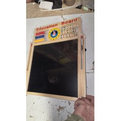 2 u 1 edukativna drvena tabla sa abakusom i satom | Outlet BGD