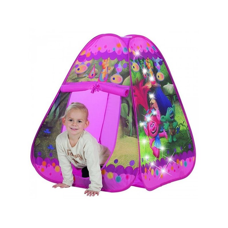 JOHN Trolls dečiji šator sa LED svetlom 85x85x95 cm | Outlet BGD