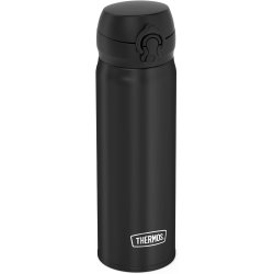 Thermos Ultralight Bottle 0,5L – Nerđajući Čelik, Toplo 10h/Hladno 20h, 202g, Mat Crna