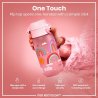 ION8 Dečija Boca za Vodu 350ml – Nepropusna, BPA Free, Flip Poklopac, Roze Duge, Nagrade