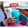 Thermos Funtainer Food Jar 0,3L – Dečiji Termosić za Hranu sa Kašikom, Toplo 5h/Hladno 7h, Ocean Teal